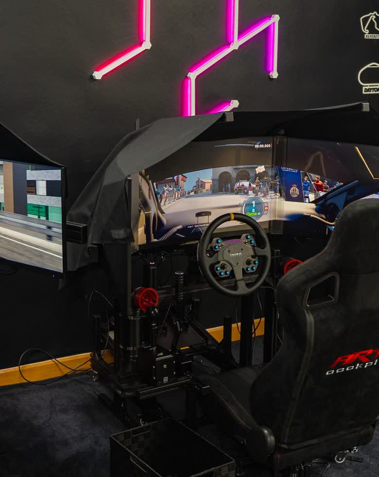 Rally and GT simulator